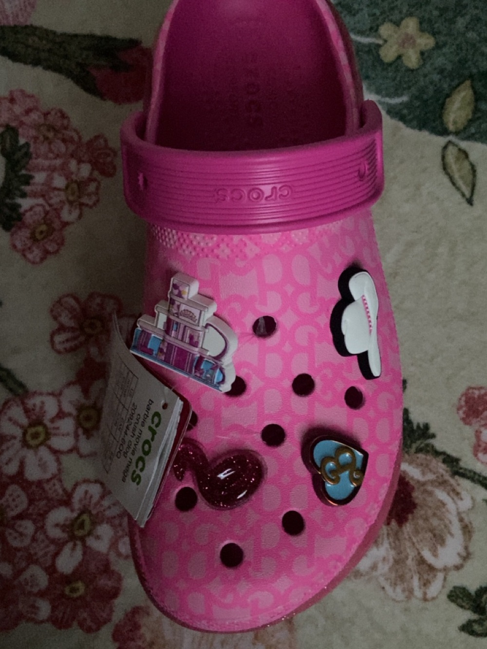 Women’s Barbie movie mega platform crocs NWT - Picture 4 of 6